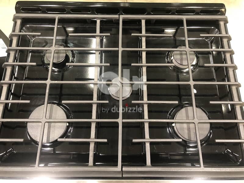 Kitchen Aid KSGG700ESS 30 inch Stainless Steel 5 Burner Gas Slide-in R 2