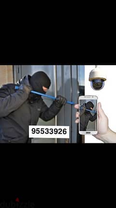 all types of CCTV cameras and intercom door lock installation&mantines