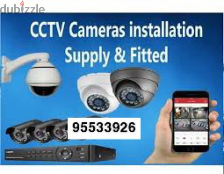 all types of CCTV cameras and intercom door lock installation&mantines 0