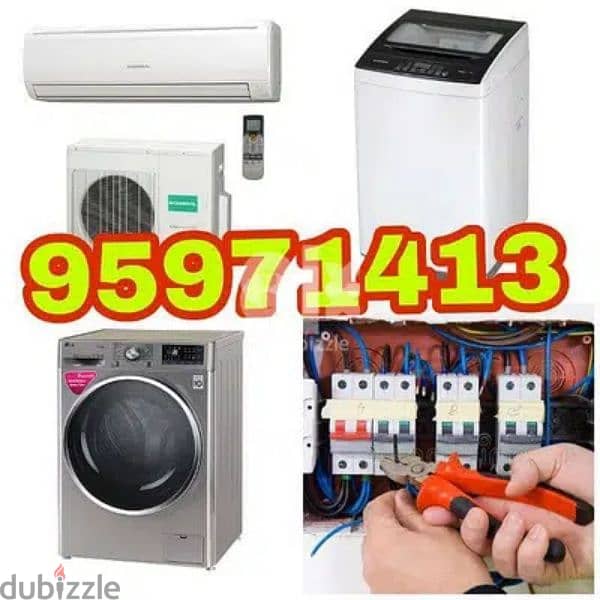 full automatic washing machine repair6AC  plumber electric electrician 0