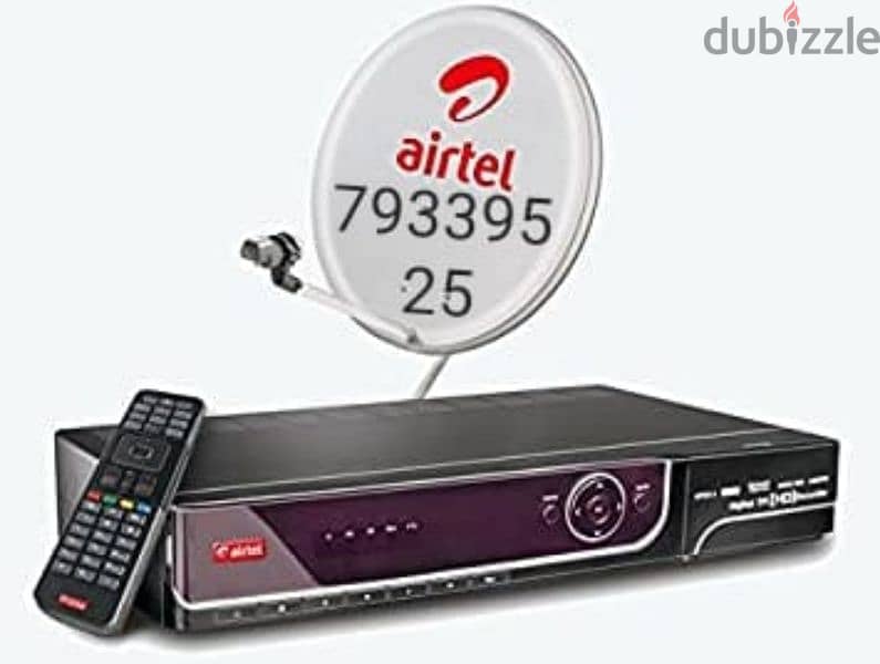 Airtel fixing technician Nileset Arabset Airtel DishTv installat 0