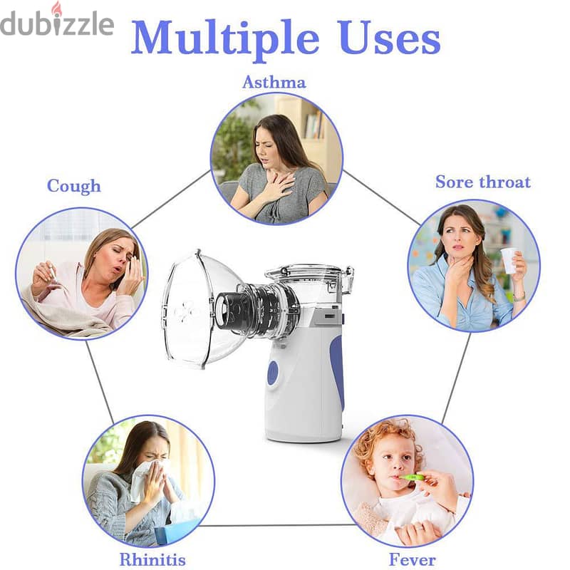 Mesh Nebulizer Steam Machine with 5 feature (New-Stock!) 1