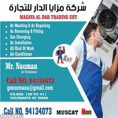 AC installation cleaning All muscat 0