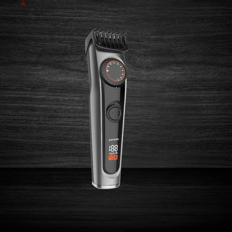 Pd-lsrbhtr-bk porodo lifestyle high- precision beard trimmer (New Stoc 1