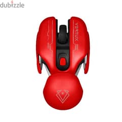 Vertux glider gaming mouse black maroon (NewStock!)