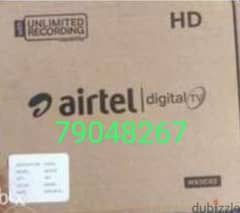 Airtel new Full hd receiver with 6months south malyalam tamil