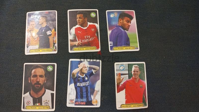 Football playing cards 3