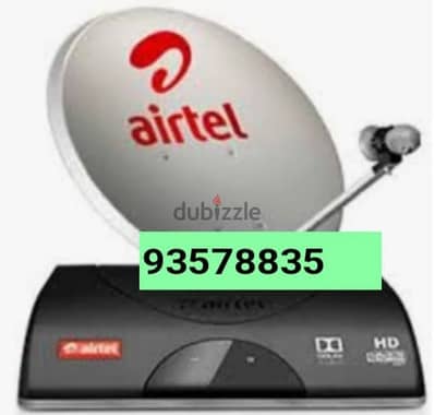 New Airtel Digital HD receiver With six months malayalam Tamil