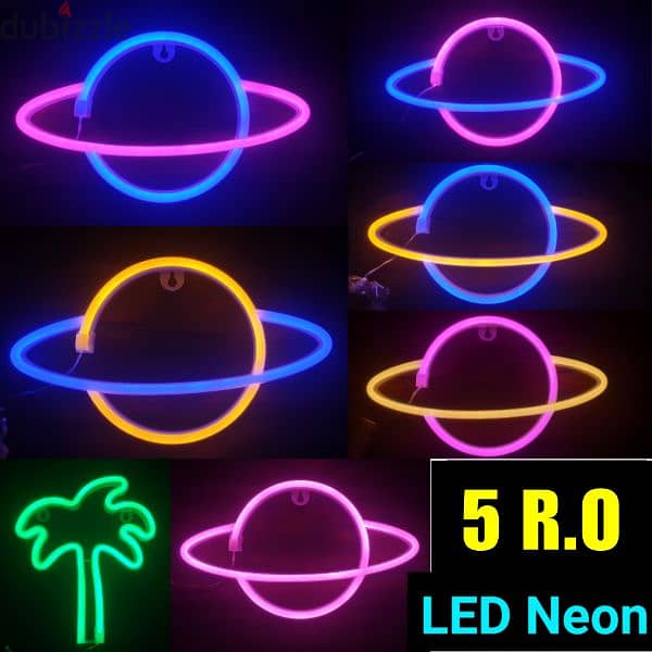 اضاءات نيون LED Neon Light ليت 6