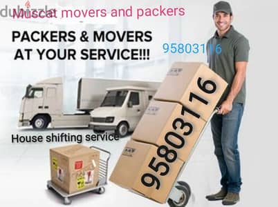 Muscat Movers and packers Transport service all over dttodtkkd