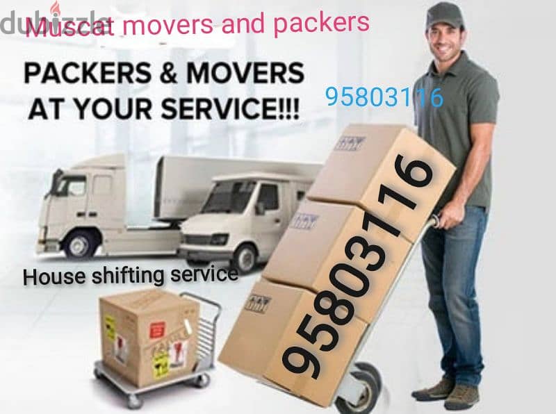 Muscat Movers and packers Transport service all svjshshs 0