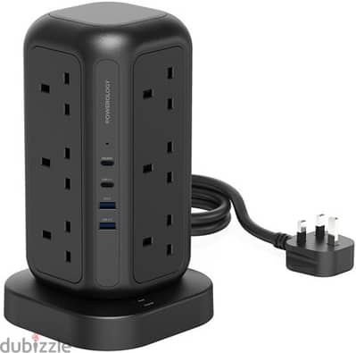 PWCUQC013 Powerology 12 socket Multi-port Tower Hub (New Stock!)