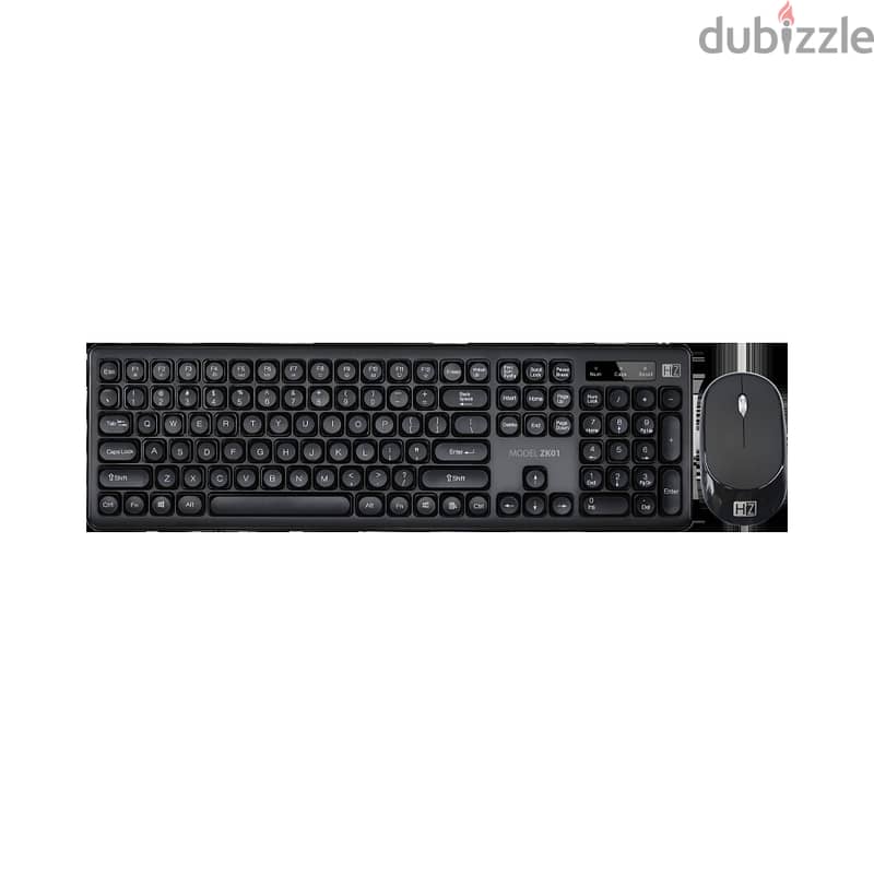 Hz 2.4 ghz wireless keyboard & mouse zk01 (NewStock!) 0