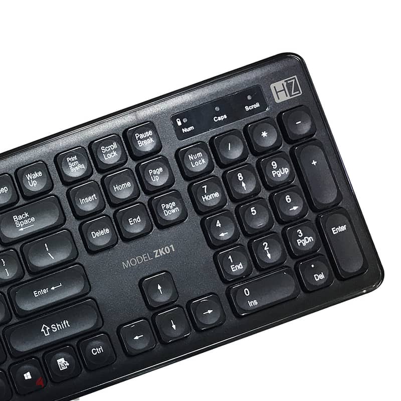 Hz 2.4 ghz wireless keyboard & mouse zk01 (NewStock!) 1