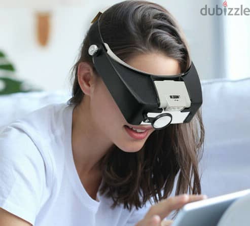 LED Headband Magnifier HED1 (New-Stock!) 2