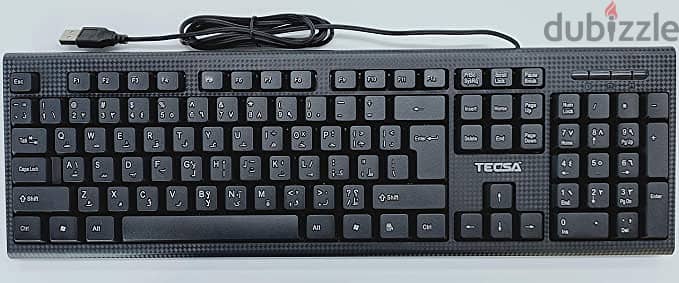 Tecsa desktop usb keyboard d11 (Brand-New-Stock!) 0