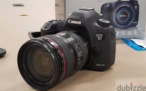 كاميرا كانون EOS 5D Mark III DSLR مع عدسة 24-105 ملم