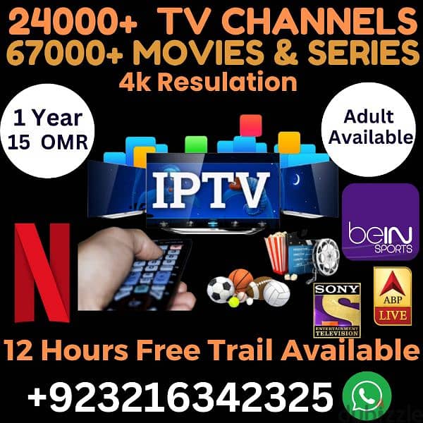 IP-TV & Prime Video All Other OTT Subscription Available 6