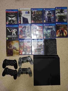PS4 1 TB consoles, controller, game cd, single owner