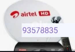 New Air tel hd receiver with six months malayalam tamil 0