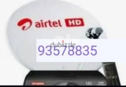 Air tel hd receiver new with six months malayalam tamil 0