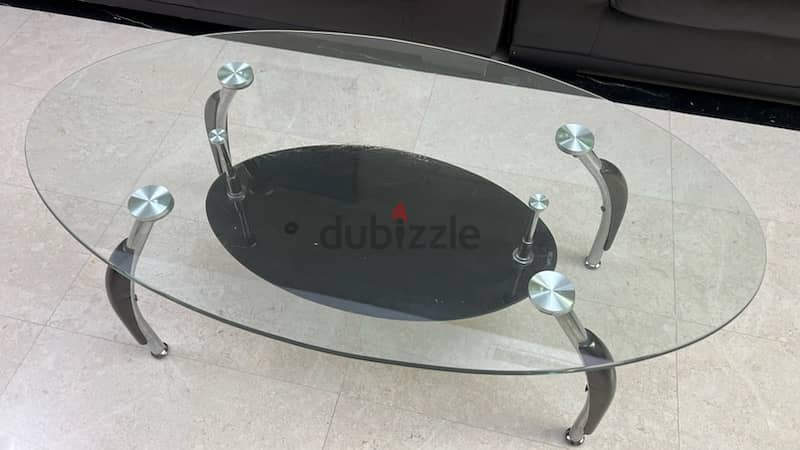 Glass center table || Living room table 1