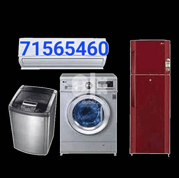 air conditioner  washer  dryer  will  be  repaired 1