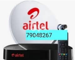 Full HDD Airtel set top box with 6months malyalam tamil telgu kannada