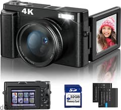 Digital Camera 4k DC101 (NewStock!)