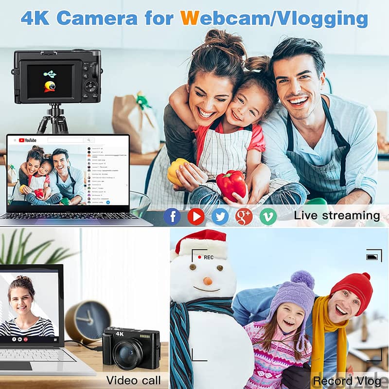 Digital Camera 4k DC101 (NewStock!) 2