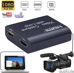 HDMI Video Capture Card with Loop (New-Stock!)