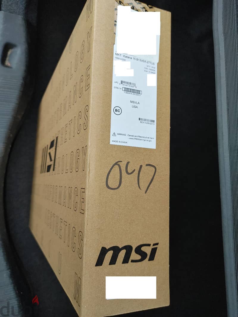 **OFFER** NEW STOCK MSI Katana 15 B13VEK-277US Intel i7-13620H 13th Ge 1