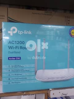 Ac 1200 WiFi router Dual Band  867Mbps+300Mbps