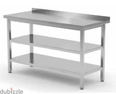 Customizing steel work table and sink 0