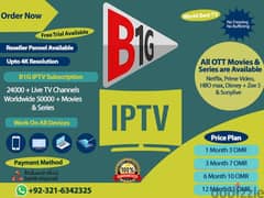 IP/TV All Typs Of Sports Entertainment Tv Channels VOD Available