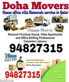 MOVING SERVICES AND TRANSPORT AVAILABLE