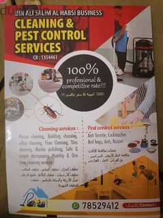 Cleaning Service with free pest control 0
