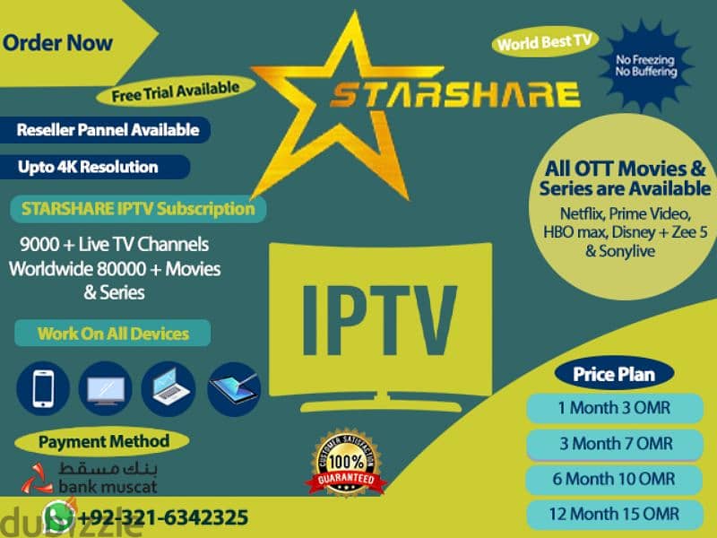 IP/TV Watch All OTT Platefarm Movies & Tv Channels 5