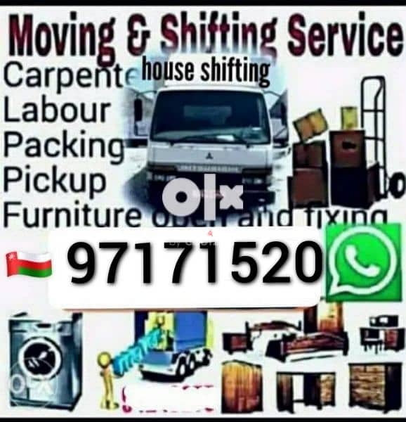 house shifting movers Packers & transport service 24hours All OMaN 0