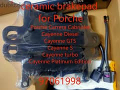 brakepads/ceramic brakepads/لوحة الفرك for Porsche Cayenne/Carrera