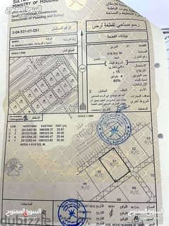 ارض سكني تجاري للايجار و الاستثمار بركاء