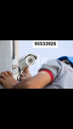 all types of CCTV cameras technician installation mantines and