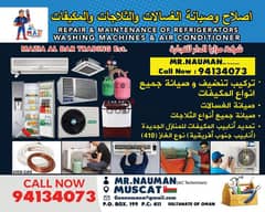 AC Gas Refilling cleaning All muscat