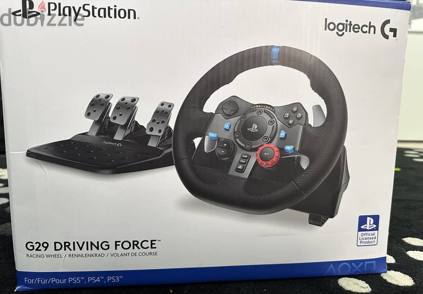 Logitech G29 Racing wheel for Xbox, PlayStation and PC with Shifter 2