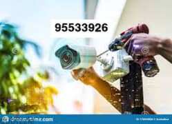 CCTV camera technician intercom door lock wifi router selling fixing