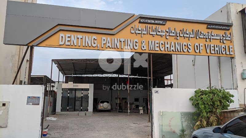 Auto denting and painting garage 0