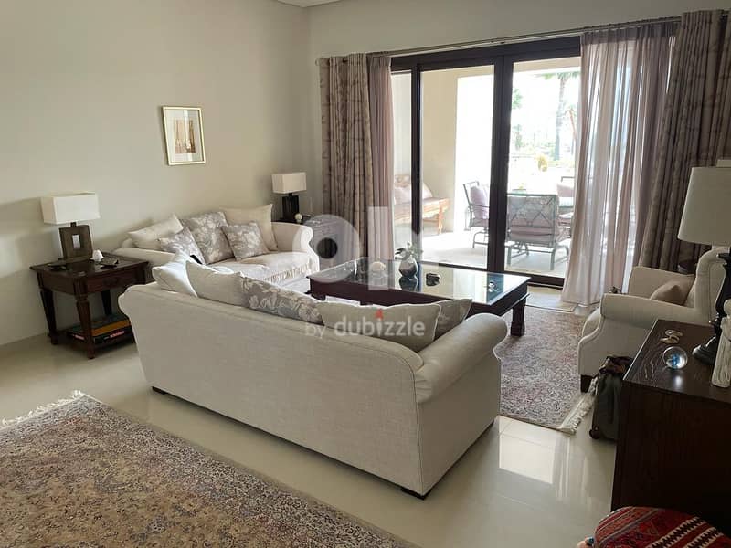 2 Bedroom Jebel Sifah Apartment Ground Floor with Patio 1