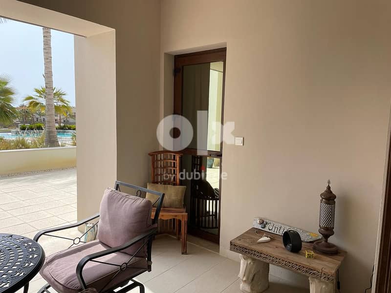 2 Bedroom Jebel Sifah Apartment Ground Floor with Patio 11