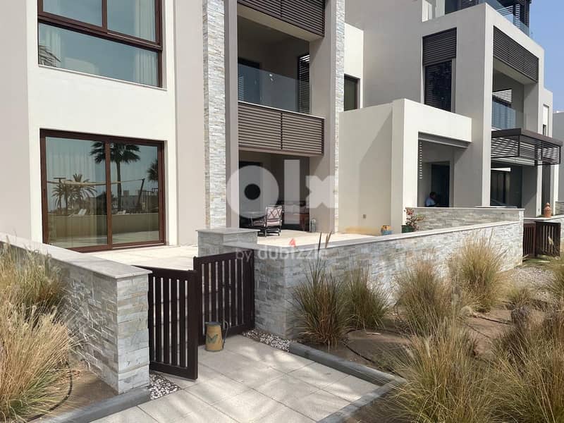 2 Bedroom Jebel Sifah Apartment Ground Floor with Patio 13