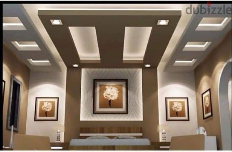 Interior designing Gypsum board 2